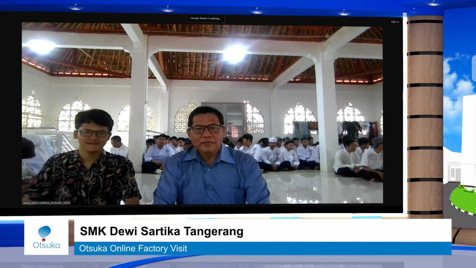 Study Industri Online PT. Otsuka Dengan SMK Swasta Cibodas Dewi Sartika