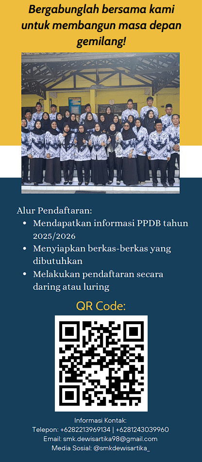 Sistem Penerimaan Murid Baru (SPMB) Swasta SMK Dewi Sartika Cibodas Tangerang Dengan Biaya Terjangkau
