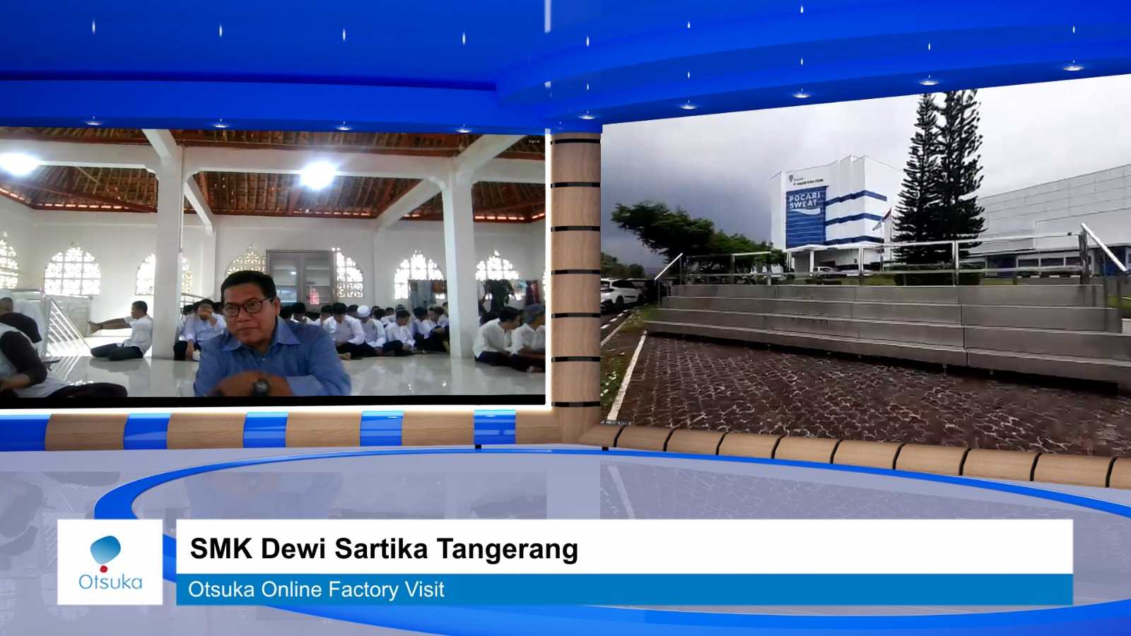Keseruan Study Industri Online PT. Otsuka Dengan SMK Swasta Cibodas Dewi Sartika